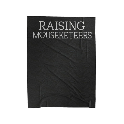 Raising Mouseketeers Velveteen Blanket