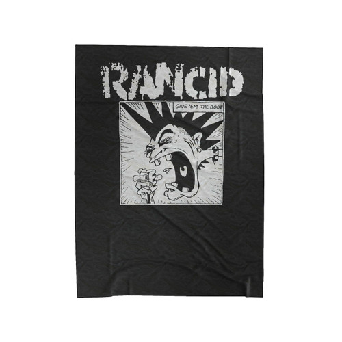 Rancid Give 'Em The Boot Retro Velveteen Blanket