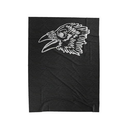 Raven Crow Bird Game Of Thrones Skyrim Velveteen Blanket