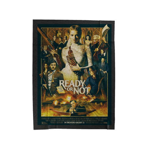 Ready Or Not 2019 Velveteen Blanket