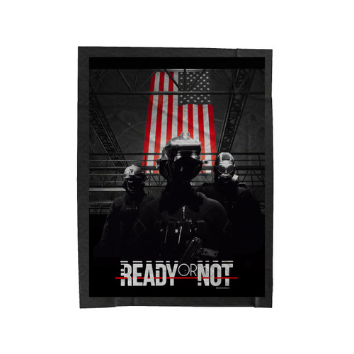 Ready Or Not Video Game Velveteen Blanket