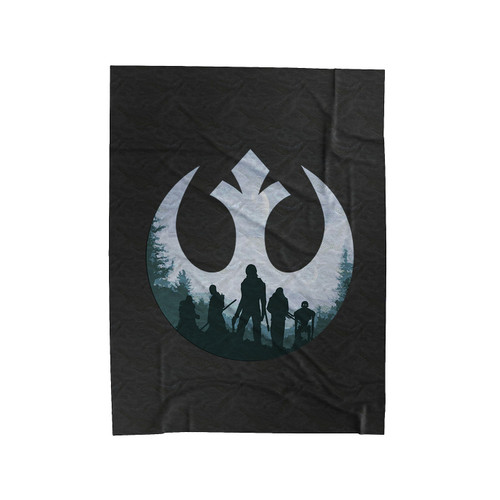Rebel Logo Star Wars Velveteen Blanket