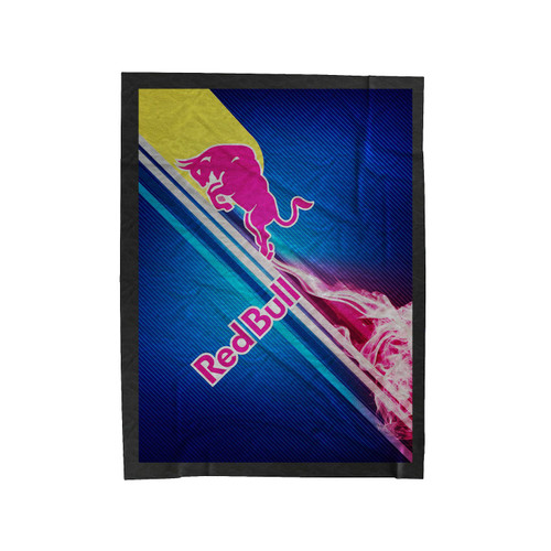 Red Bull Energy Logo Velveteen Blanket