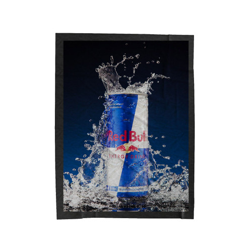 Red Bull Splash Velveteen Blanket