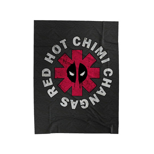 Red Hot Chimichangas Deadpool Parody Velveteen Blanket