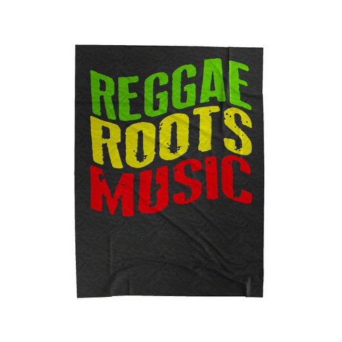 Reggae Roots Music Velveteen Blanket