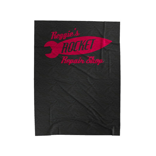 Reggie's Rocket Repair Shop Velveteen Blanket