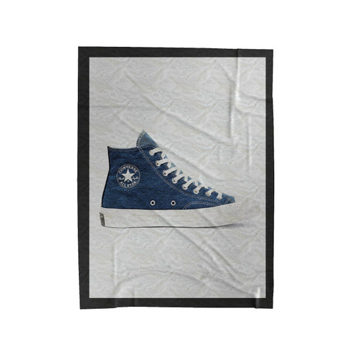 Renew Denim Hi Sneakers Velveteen Blanket