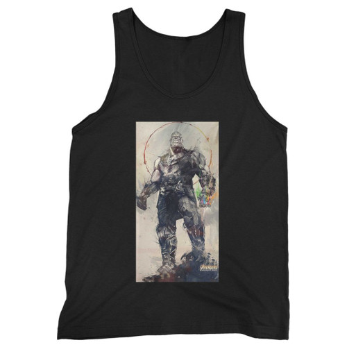 Our cotton avengers infinity war thanos battle stance men tank top is perfect for those intense workouts in the gym, at practice or pickup games.