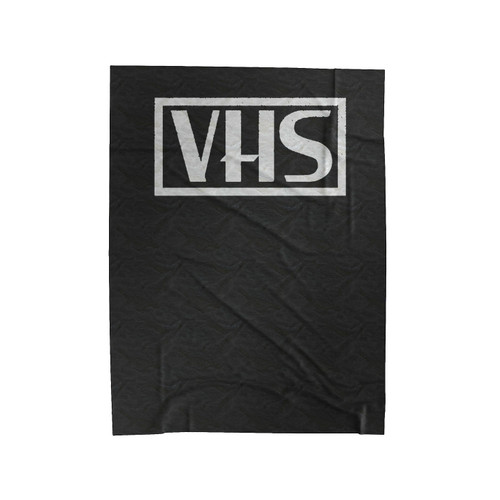 Retro Vhs Logo Velveteen Blanket