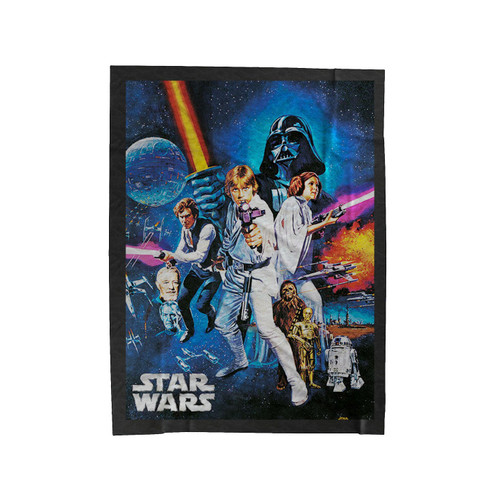 Revenge Of The Jedi 1 Velveteen Blanket