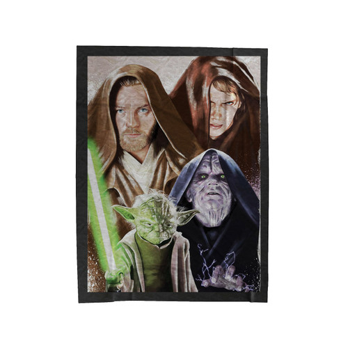 Revenge Of The Sith Illustration Velveteen Blanket