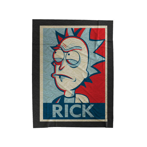 Rick And Morty Funny Tv Series Velveteen Blanket
