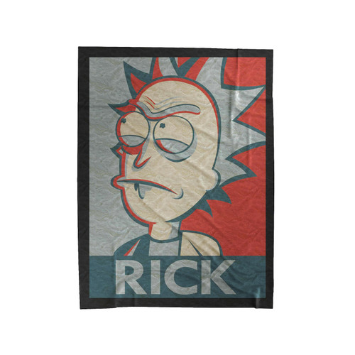 Rick And Morty Hope Velveteen Blanket
