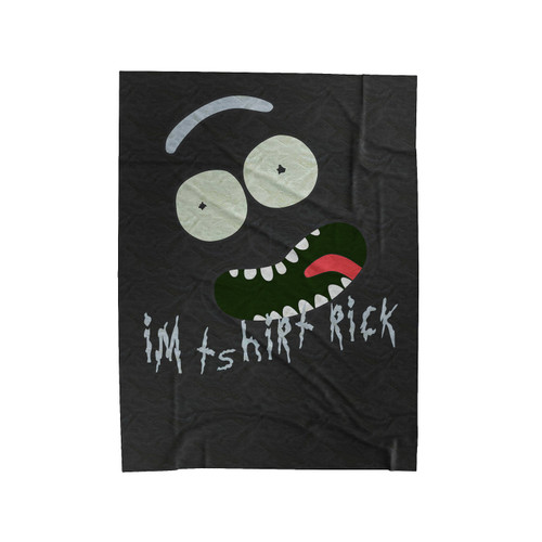 Rick And Morty I'm Tshirt Rick Velveteen Blanket
