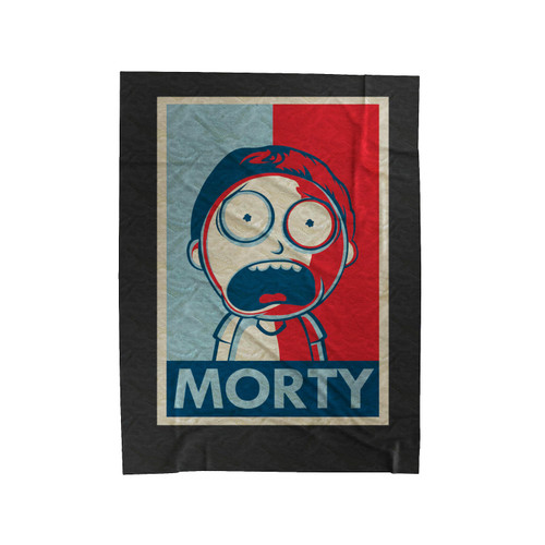 Rick And Morty Morty Velveteen Blanket