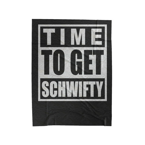Rick Sanchez Schwifty Velveteen Blanket