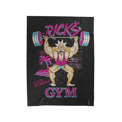 Rick's Gym Velveteen Blanket