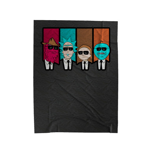 Rickservoir Dogs Velveteen Blanket