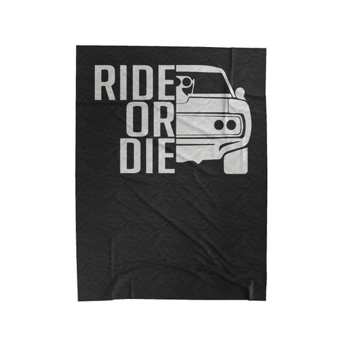 Ride Or Die Fast And Furious Paul Walker Velveteen Blanket