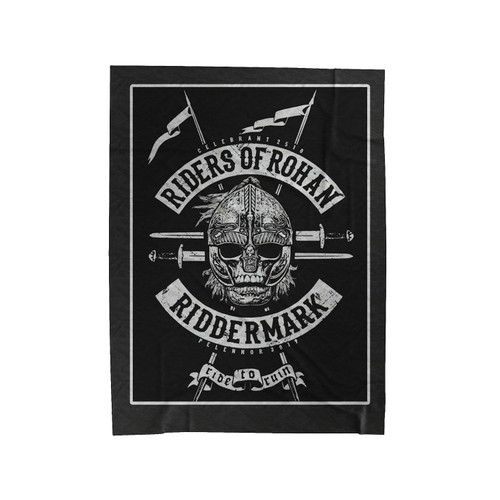 Riders Of Rohan The Lord Of The Rings Inspired Velveteen Blanket