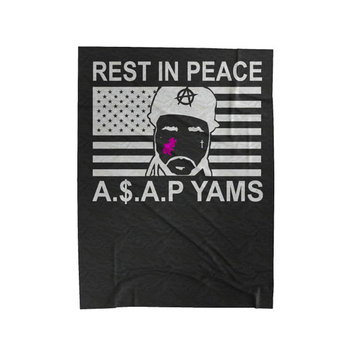 Rip Asap Yams Velveteen Blanket