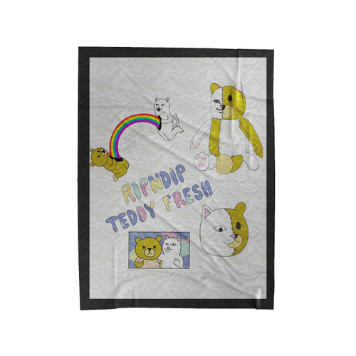 Rip N Dip Teddy Fresh 2 Velveteen Blanket