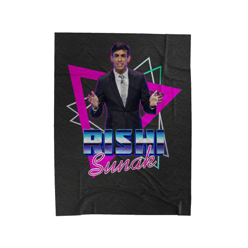 Rishi Sunak Velveteen Blanket