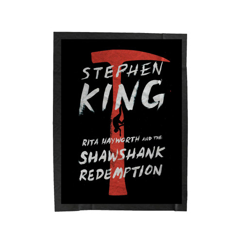 Rita Hayworth And Shawshank Redemption By Stephen King Velveteen Blanket
