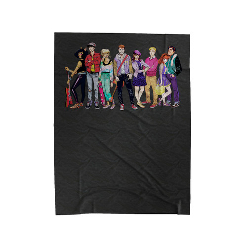 Riverdale Art All Squad Velveteen Blanket