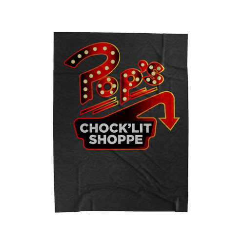 Riverdale Pop's Diner Logo 1 Velveteen Blanket