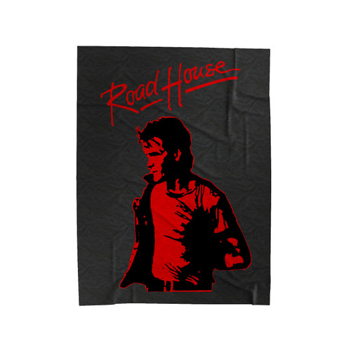 Road House Patrick Swayze Velveteen Blanket