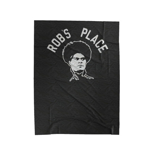 Rob's Place Shirley Wilson Velveteen Blanket