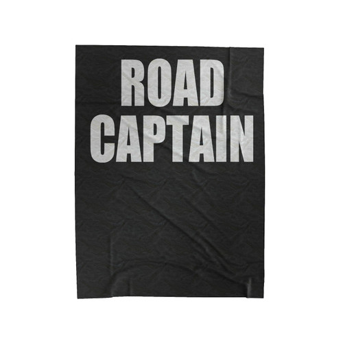 Rockstar Road Captain Motorcycle Group Velveteen Blanket