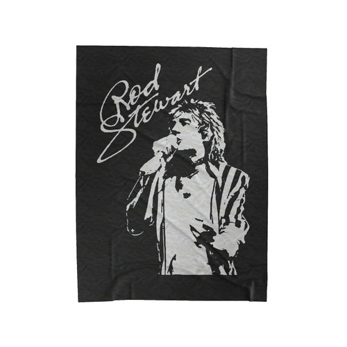 Rod Stewart English Rock Singer Velveteen Blanket