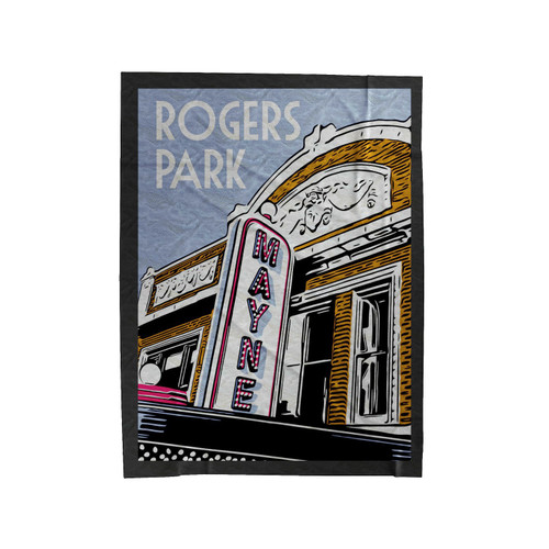 Rogers Park Velveteen Blanket