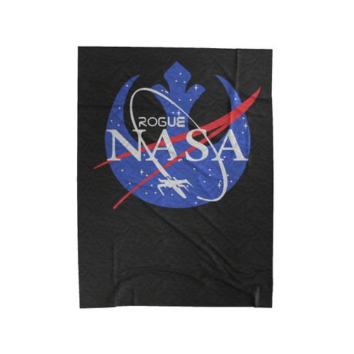 Rogue Nasa Star Wars Funny 2 Velveteen Blanket