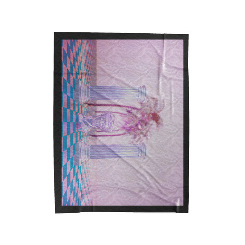 Roma Vapor Wave Velveteen Blanket