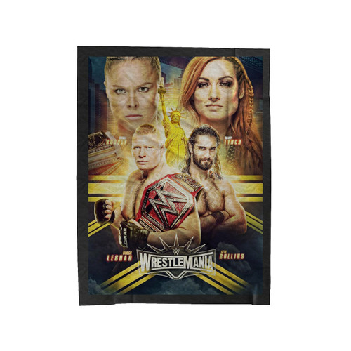 Ronda Rousey Vs Becky Lynch Wrestlemania Velveteen Blanket