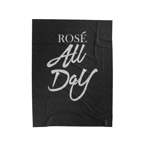 Rose All Day Bridal Bachelorette Party Indie Boho Gypsy Bohemian Velveteen Blanket