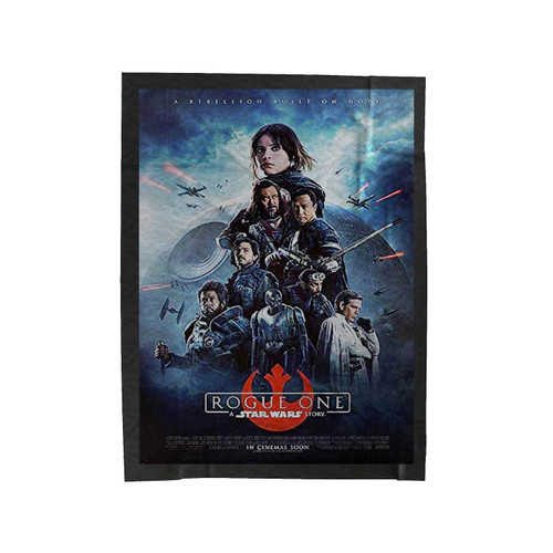 Rouge One Star Wars Movie Velveteen Blanket