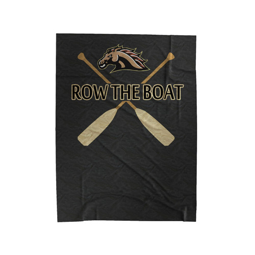 Row The Boat Velveteen Blanket