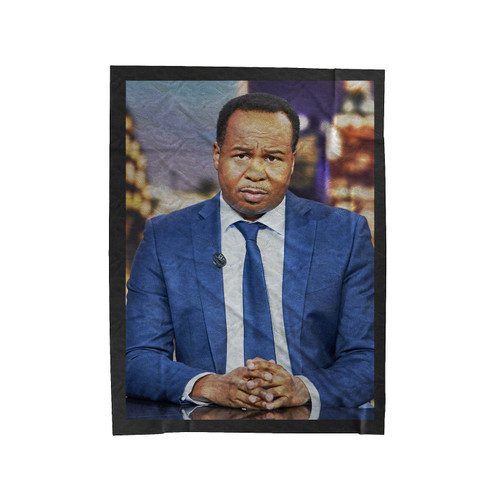 Roy Wood Jr Velveteen Blanket