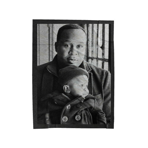 Roy Wood Jr And His Son Velveteen Blanket