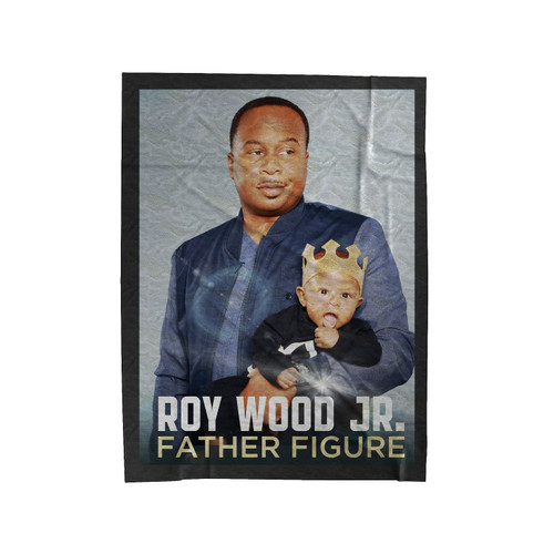Roy Wood Jr Father Figure 1 Velveteen Blanket