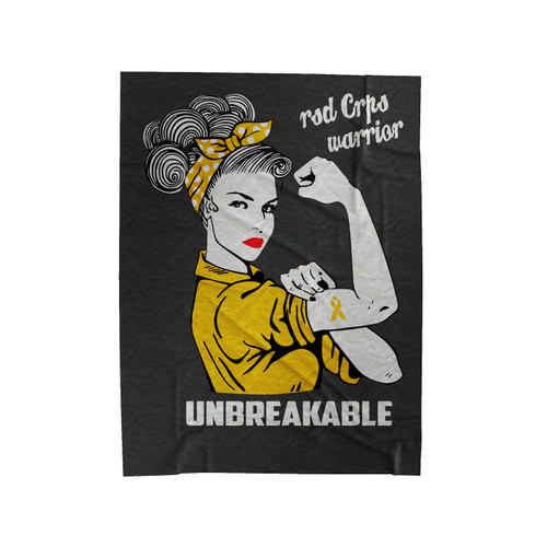 Rsd Crps Warrior Unbreakable Velveteen Blanket