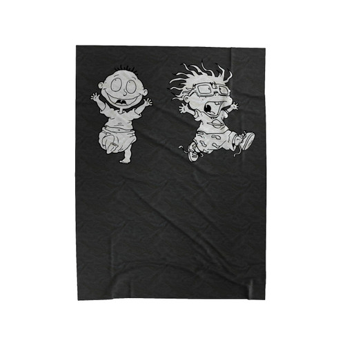 Rugrats Chucky And Tommy Kids Tv Show Velveteen Blanket