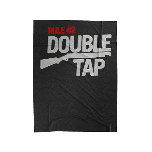 Rule 2 Double Tap Velveteen Blanket