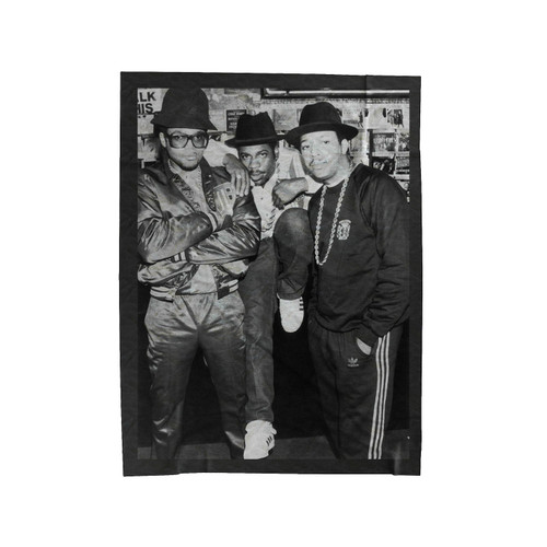 Run Dmc Hip Hop Music Retro Velveteen Blanket