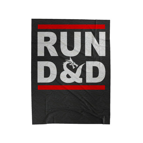 Run Dnd Dungeon Game Tabletop Rpg 2 Velveteen Blanket